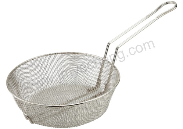 Nickel-Plated Steel Culinary Basket